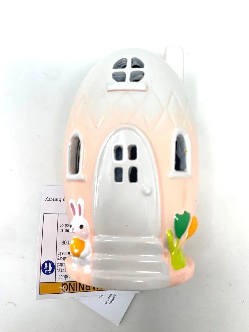Target Lighted Polyresin Easter Egg Shaped House Lamp Spritz™ Decor
